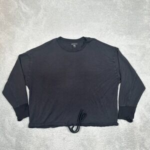 Athleta Long Sleeve Top‎ With Drawstring Hem Plus Size 1X